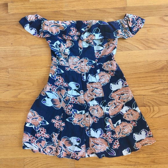 Lovers+Friends Off Shoulder Dress - Picture 1 of 4